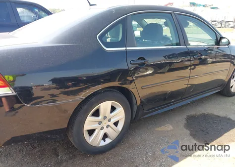 2010 Chevrolet Impala Ls из США, поврежденный, VIN 2G1WA5EN0A1204708